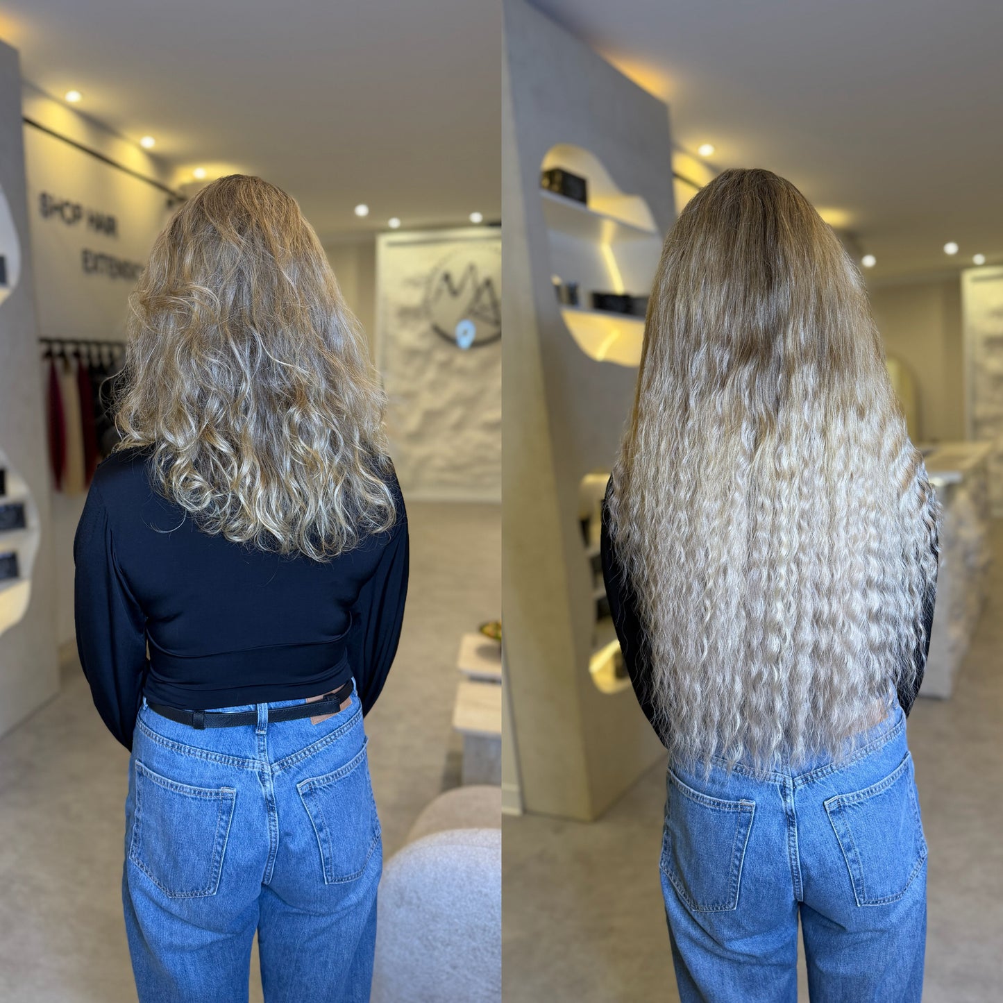 Blond Töne Tressen